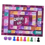 Tipsy Drinking Games,Leather Mat Land Drinking Board Game for