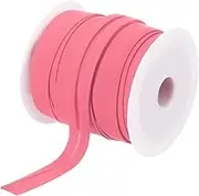uxcell 1/2 Inch Single Fold Bias Tape Polyester Continuous Bulk Bias Tape for Sewing, Seaming Quilting Hemming Binding Crafts (Bright Red 25 Yards)