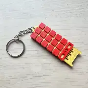 Terminator Inspired Keyring T-800 CPU Chip 3D Printed T800
