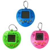 Electronic Pet Game Nostalgic Virtual E-pet Tamagochi Toys (Blue)