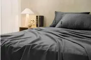 Sheraton Luxury 1000TC Cotton Rich Bed Sheet Set - Fossil, King