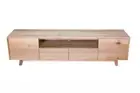 GRANVILLE SOLID TASMANIAN OAK TV ENTERTAINMENT UNIT ETU 2 DRAWER 2 DOORS 194CM