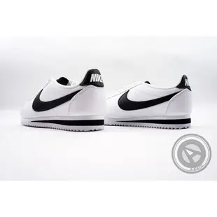 NIKE 女鞋 W CLASSIC CORTEZ 阿甘鞋 白黑【A-KAY0】【807471-101】