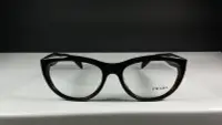 在飛比找Yahoo!奇摩拍賣優惠-時尚精品，PRADA，光學眼鏡VPR01Q-F  1AB-1