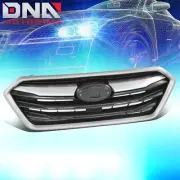 For 2018-2019 Subaru Legacy Horizontal Slats Grille w/Badge Slot+Silver Moulding (for: Subaru)