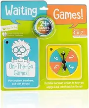 Open The Joy Waiting Games Grab n Go Pack - Endless Fun on The Go: Ultimate Screen-Free Entertainment for Kids - Ages 4+