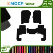 Velour Car Mats to fit Land Rover Discovery 3 5 Seater 6 Mat Clips 2004-2009