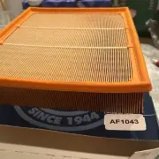 Hastings Air Filter Compatible With Audi 24 AF1043 New In The Box ! Free Shippin