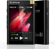 Surfans HiFi Bluetooth MP3 Player: F28 High Res Lossless Portable Music Player