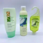 Avon Naturals Apple and Honeysuckle Shower Gel Body Lotion & Skin Soft Body Wash