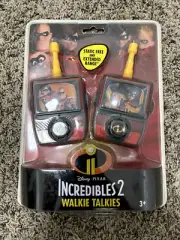 Disney The Incredibles Walkie Talkies NEW