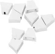 CIMAXIC 10pcs Push Keycap Keycaps Caps Replacement Mixer Slider Caps Mixer Slider Mat Knobs Potentiometer Knob Mixer Accessories Caps Mixer Buttons Plastic White