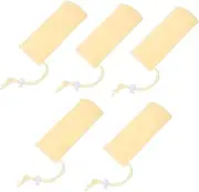 Gogogmee 5 Pack Soap Foaming Bags Soap Pouches for Shampoo Bar Pouch Hanging Lanyard for Face Wash