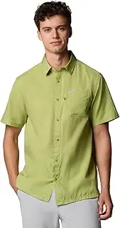 [Columbia] Mens Slack Tide Short Sleeve Camp Shirt, Pear, 2X Tall