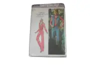 Vintage 1974 Simplicity 6526 Size 10 Pants Jacket Vest Pattern