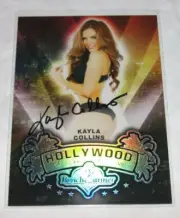 2015 Benchwarmer KAYLA COLLINS Hollywood #35 Silver Foil Auto PLAYBOY Playmate
