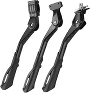 Trail Side Stand - Kickstand Aluminum Alloy, Adjustable Foot Support | Lightweight Bike Prop, Sturdy Cycling Gear, Easy Install Road Biking, Mountain Riding Adventure, Reliable for Outdoor Commute