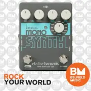 Electro-Harmonix EHX Bass Mono Synth Bass Guitar Effects Pedal - Brand New
