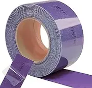 AUSTOR Premium 180 Grit PSA Purple Film Ceramic Longboard Sandpaper Roll, 2-3/4" x 20 Yards Sanding Sheet Self-Adhesive Sand Paper Roll for Auto Wood Air File Sanders Hand Sanding Blocks