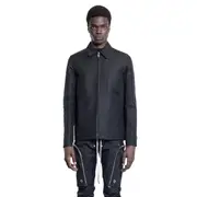 [RICK OWENS] Giacca di Brad di Hollywood Black