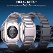 Titanium Band Magnetic Buckle for Apple Watch 9 8 7 6 5 4 Ultra1/2 42/44/45/49mm