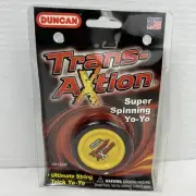 Vintage 1998 Duncan Transaxtion Super Spinning Yo-yo Red Yellow New Made In USA