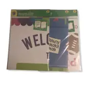 Lot of 3 Teaching Tree Educational Posters Pre-K/K Classroom Alphabet Numbers