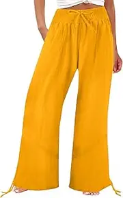 [Generic] Womens Linen Trousers Cargo Grey Flared Leggings and Top Set Palazzo for Women Khaki Sports Short Legs Petite Yoga Pants Fit Ladies Green Workwear High Waisted Plus Multipack with Pockets