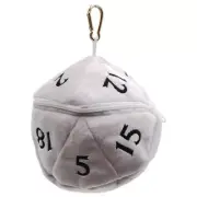 Ultra Pro Dice Bag: d20 Plush: White