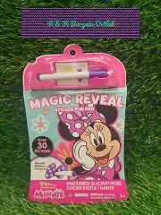 Disney Junior Minnie Magic Reveal Fun Pad W/ Stickers Markers Activity Pages