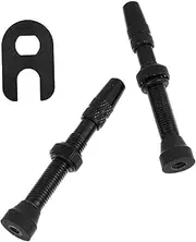 1 Set Tubeless Stems with Caps Valve Core for Bike and Mountain Bike Easy Installation with Tools Durable and Design