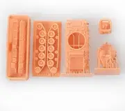 1/144 Military Model USA M24 Sunfly Lightweight Tank Armored Vehicle