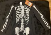 Kids Skeleton Costume Glow in The Dark - Halloween Cosplay - Just For Party