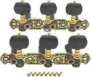 Tadill 2pcs Guitar Tuning Pegs String Pegs Replacement 3 Right And 3 Left Buttons Tuners for Classic Guitar Accessories