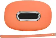 MotiveTech Car Tissue Holder Silicone Car Interior Accessory Napkin Organization Practical Hanging Napkin Case Backseat Tissue Box, Orange