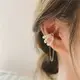 真金電鍍韓國東大門珍珠鐵磁耳夾幾何耳骨夾網紅無耳洞耳掛耳飾女
