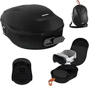 [RCstyle] Hard Carrying Case with Magnetic Charging Port Compatible with Apple Vision Pro