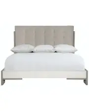 Bernhardt Foundations Upholstered Button Tufted Bed