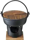 Ishigaki Sangyo Hearths Pot Stove Set " Irori NABE "with Stand 16cm 3983