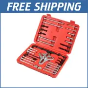 Compact Harmonic Pulley Puller Tool for Tight Spaces - Heavy-Duty and Versatile