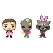 [Guardians of the Galaxy] Star-Lord, Groot, & Rocket Carrot Pocket Pop! 3pk
