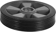 MERRYHAPY Grill Wheel Replacement Roller Heavy Duty Rubber Wheel for Barbecue Stove Utility Cart Easy Mobility for Outdoor Cooking Camping and Picnics