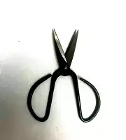 BONSAI SHEARS - Small 6" Carbon Steel Economy Loop Handle Scissors SC613