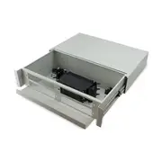 SERVEREDGE 2RU Fibre Sliding Patch Panel With Splice Cassette Splice Protector & mounting Kit