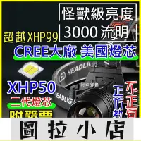 在飛比找Yahoo!奇摩拍賣優惠-圖拉小店-美國CREE XHP50 LED 強光頭燈 伸縮變