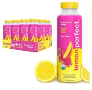 Lemon Perfect - Organic Cold Pressed Lemon Water - Zero Sugar Dragon Fruit Mango