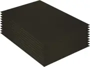 Foam Board, Black-On-Black, 20" X 30", 10 Sheets