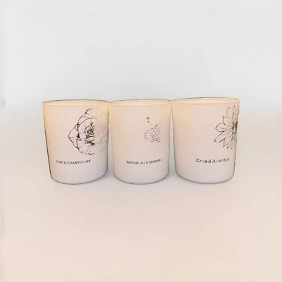 Creed Aventus, Pink & Champagne, Patchouli & Bergamot Candles -Free Shipping