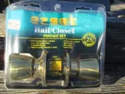 GENUINE K-MART EZ-SET HALL/CLOSET DOOR PASSAGE SET, BRAND NEW IN PACKAGE,