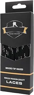 Hockey Skate Laces, Reinforced Waxed Skates Laces, Great Fit Skating Supplies for Inline Skates, Ice Skates, Hockey Skates, Roller Skates